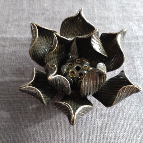 Beautiful lotus incense holder